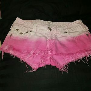 Joey cut off true religion shorts