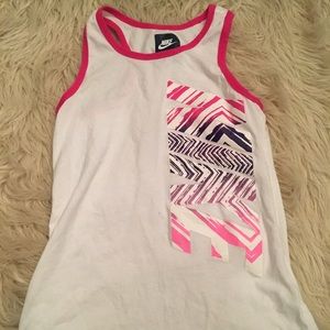 Nike girls large tank top
