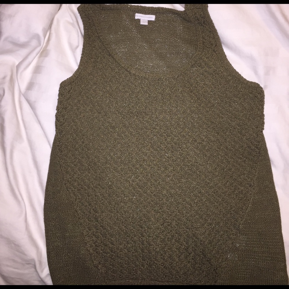 Knitted tank