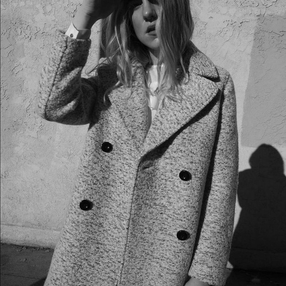 NWT Abercrombie Boucle Peacoat - Picture 4 of 4