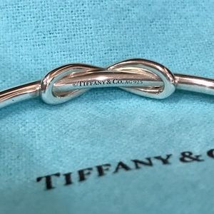 Tiffany Sterling Silver Infiniti Knot Cuff