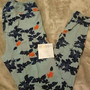 LuLaRoe tc pineapple leggings