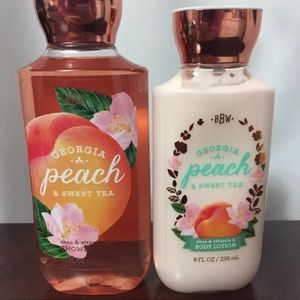 New bath and body Georgia peach