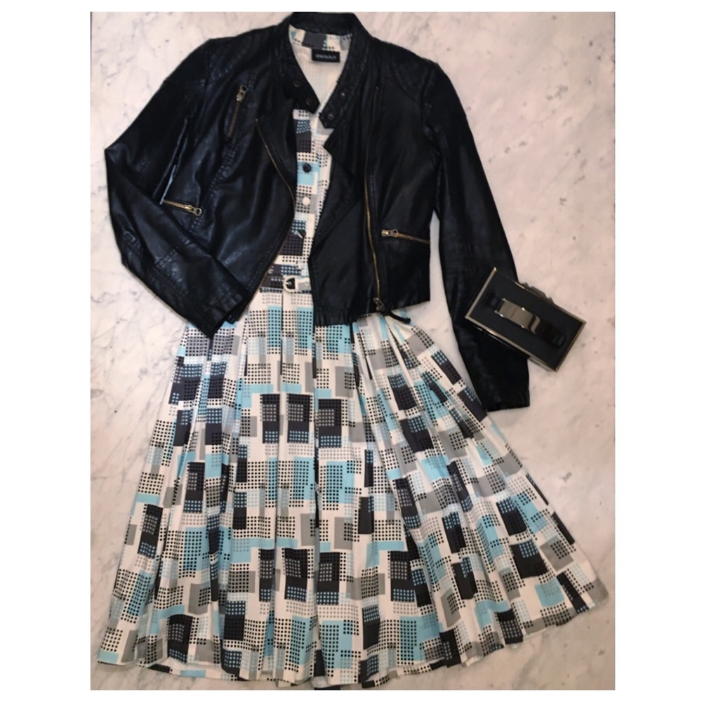 24hr 💵✂️ Retro 50's pleated midi skirt dress