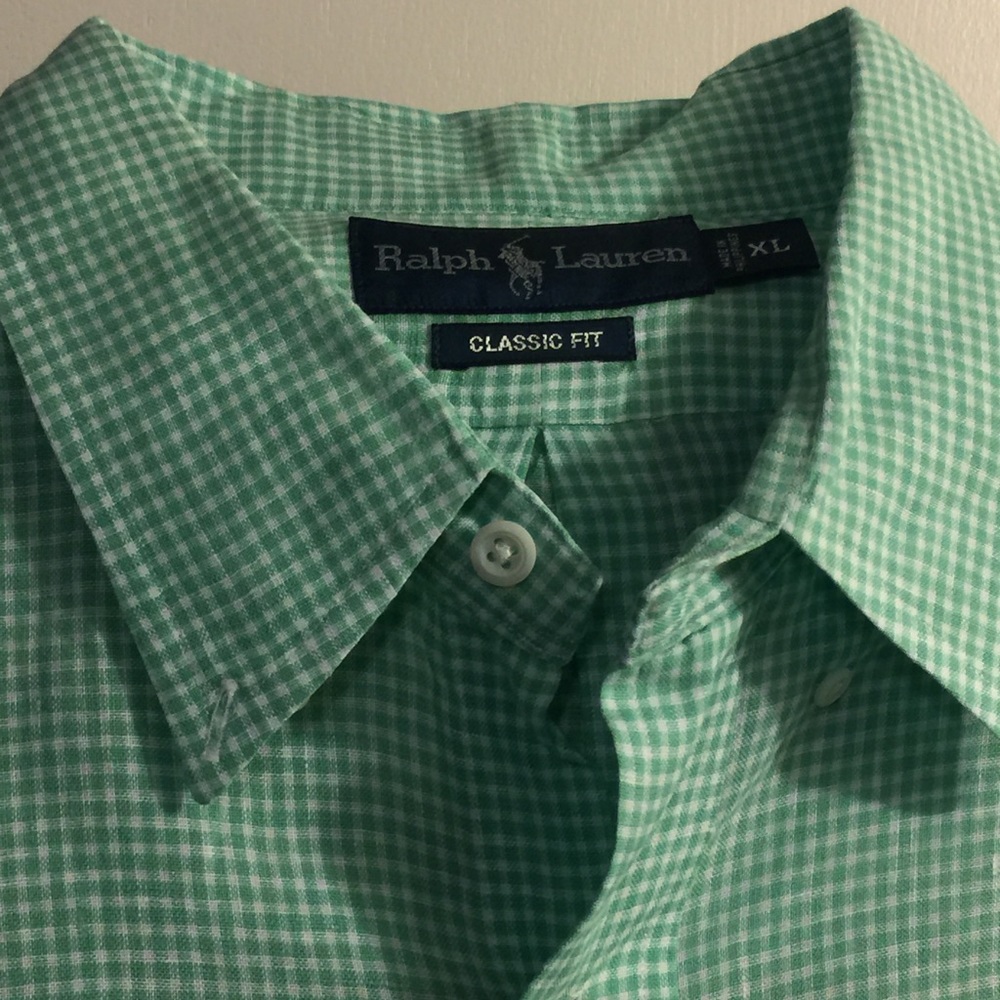 Polo long sleeve Linen size XL