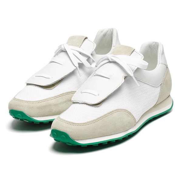 NWOT Rag & Bone White Dylan Mixed Media Trainers - Picture 3 of 8