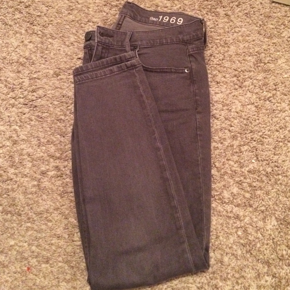 1969 dark grey jeans (short)