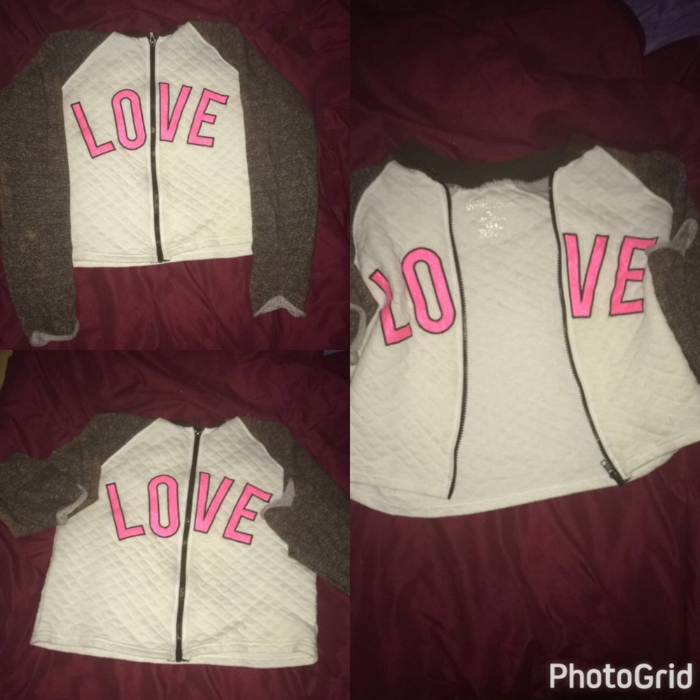 LOVE sweater jacket