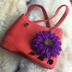 'Crocs' Style Handbag