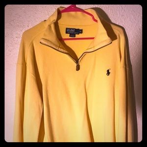 💥yellow Ralph Lauren polo sweater💥 size XL