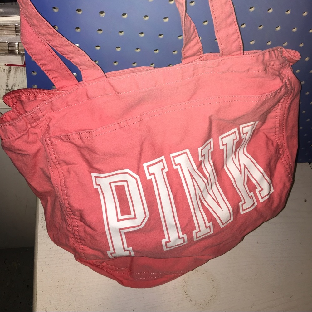 Pink Victoria secret bag