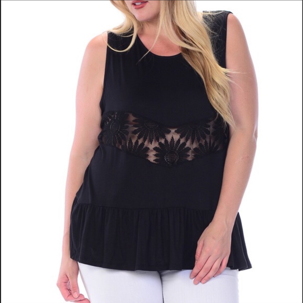Just In ⭐️Floral Lace Top