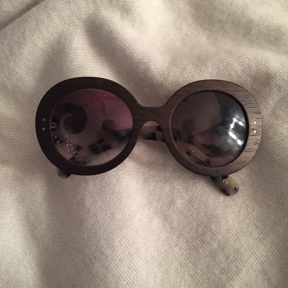 Prada Wooden Sunglasses - Picture 2 of 4