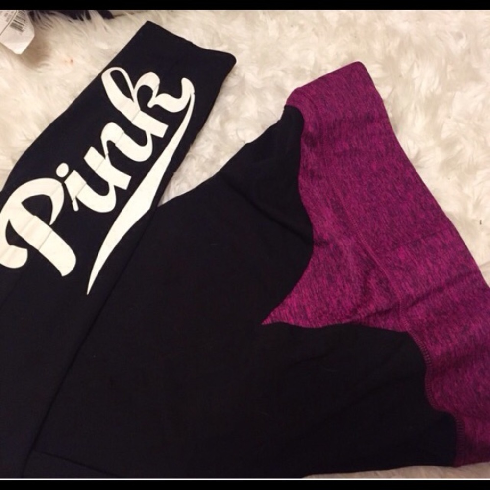 PINK yoga leggings M