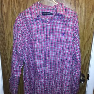 Polo Ralph Lauren long sleeve plaid shirt sz XL