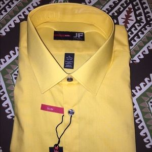 J. Ferrar Dress Shirt NWT Slim Fit 17-17 1/2 XL