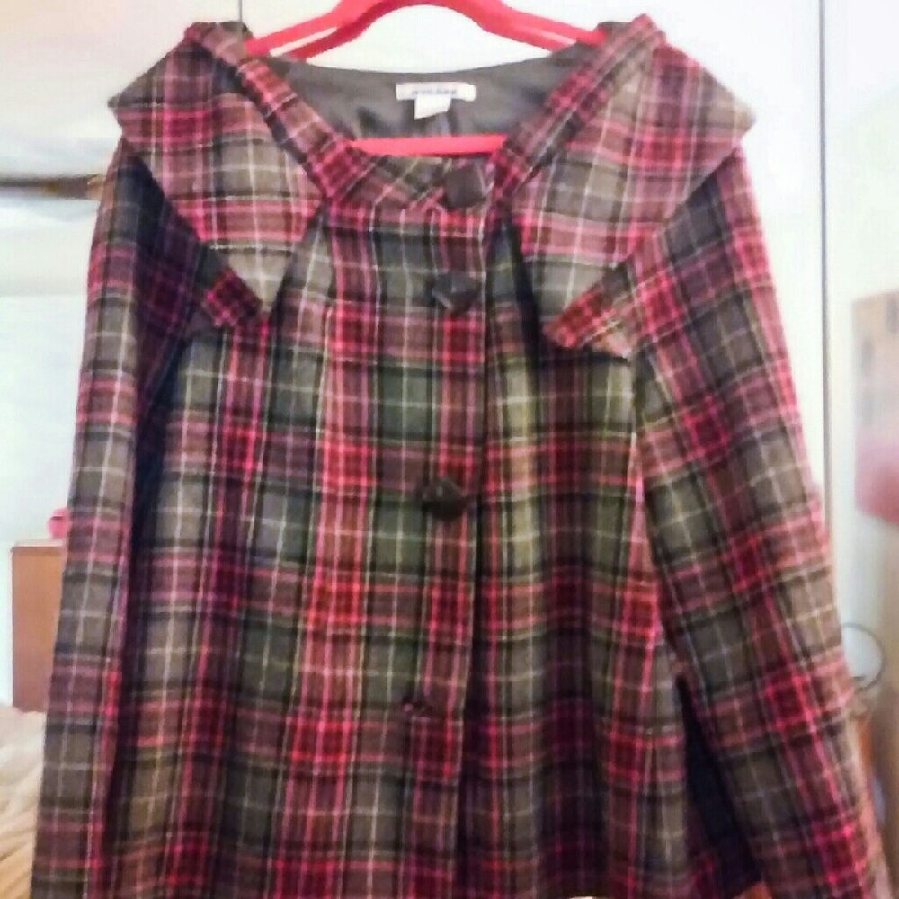 Nygard Plaid Jacket Size 14