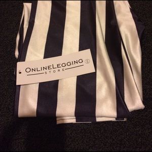 Black and white leggings