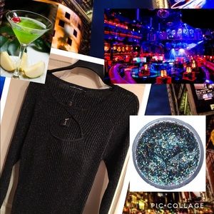 Glitterama Sweater Dress