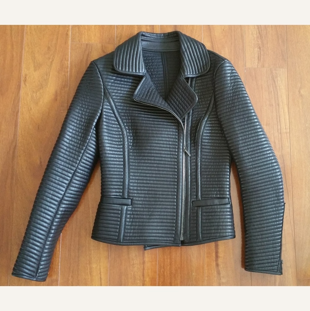 Bruno Magli Motorcycle Jacket