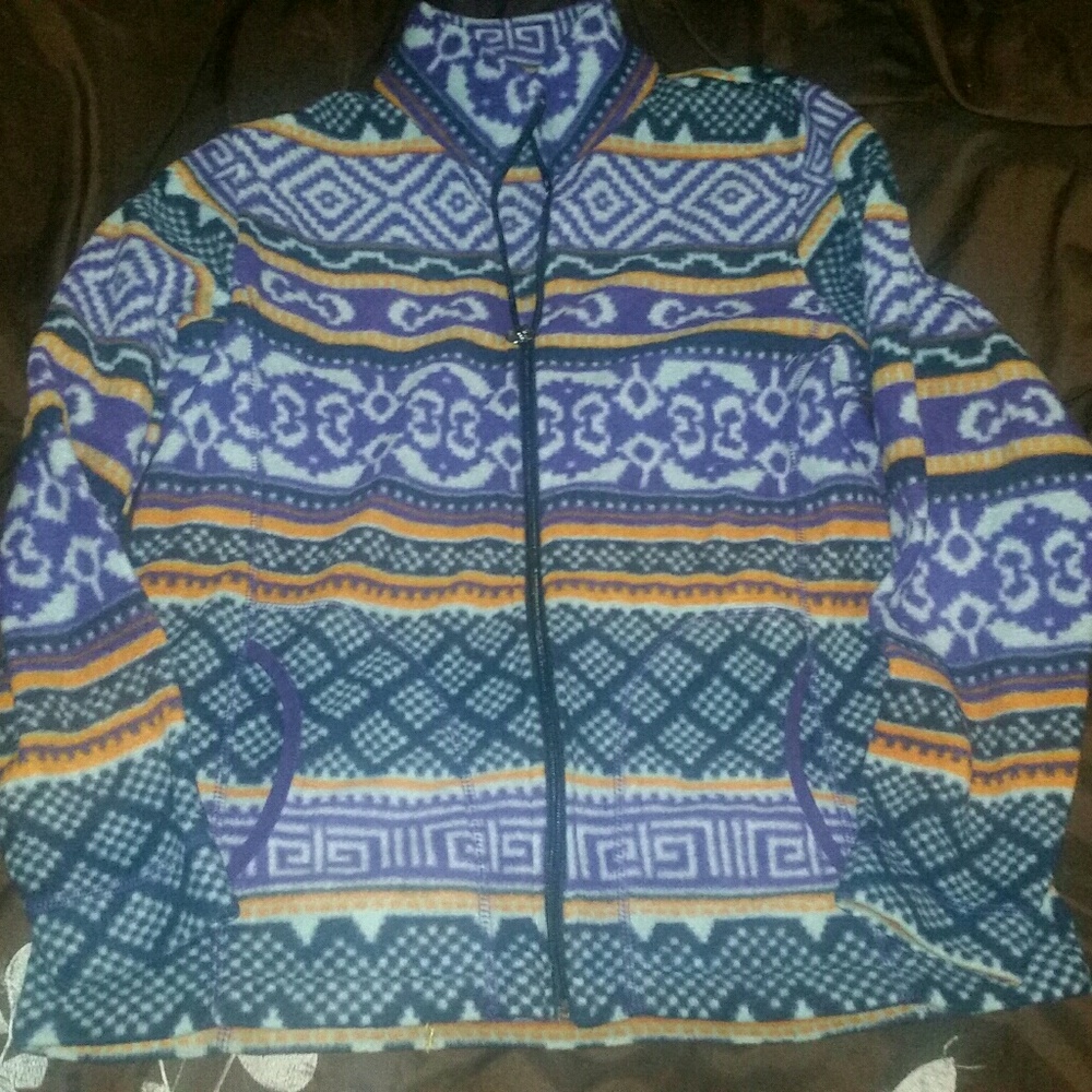 Aztec Print Fleece
