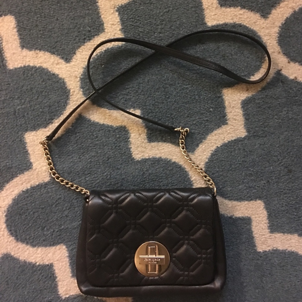 Kate spade quilted cross body!