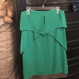 BCBG Green staples dress