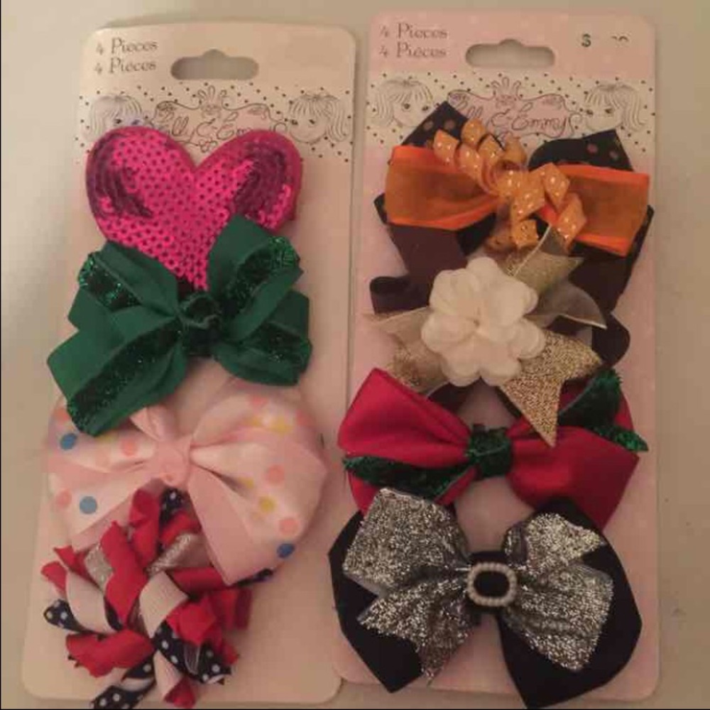 Holiday Girls Hair Set