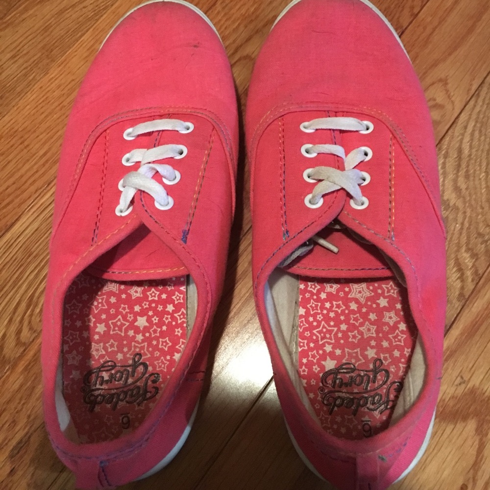 Pink Canvas shoes