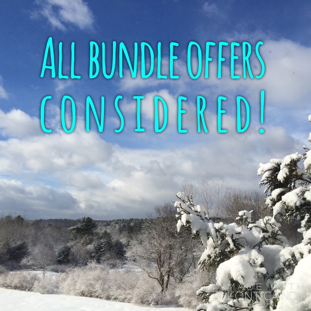 Make a bundle and make an offer! 🙂
