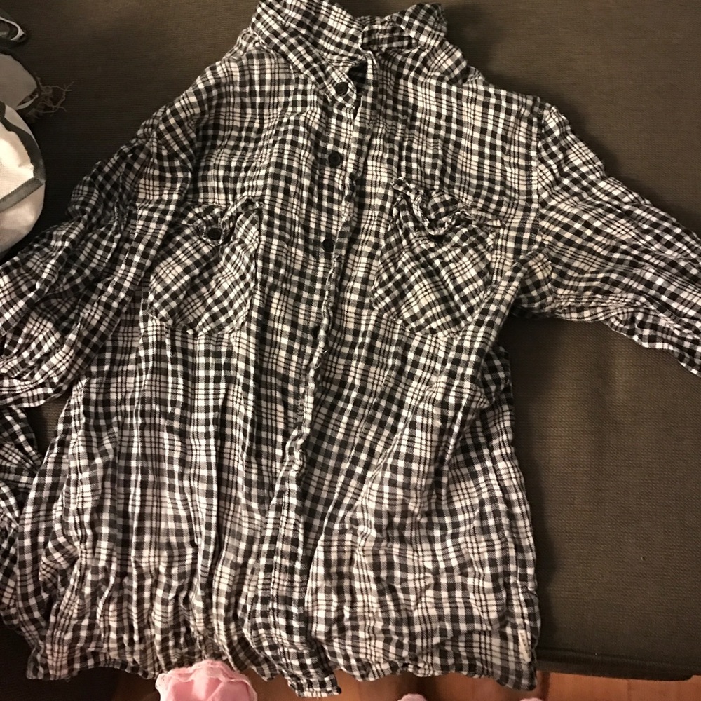 Warm flannel sweater