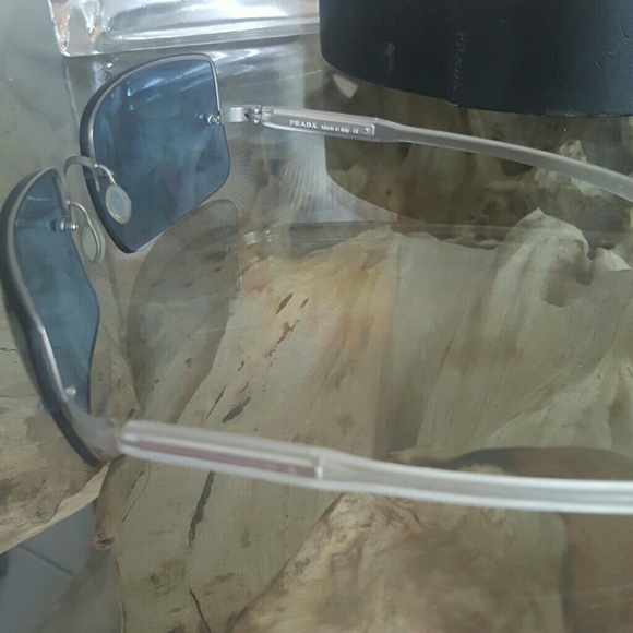 Prada Blue Womens Sunglasses