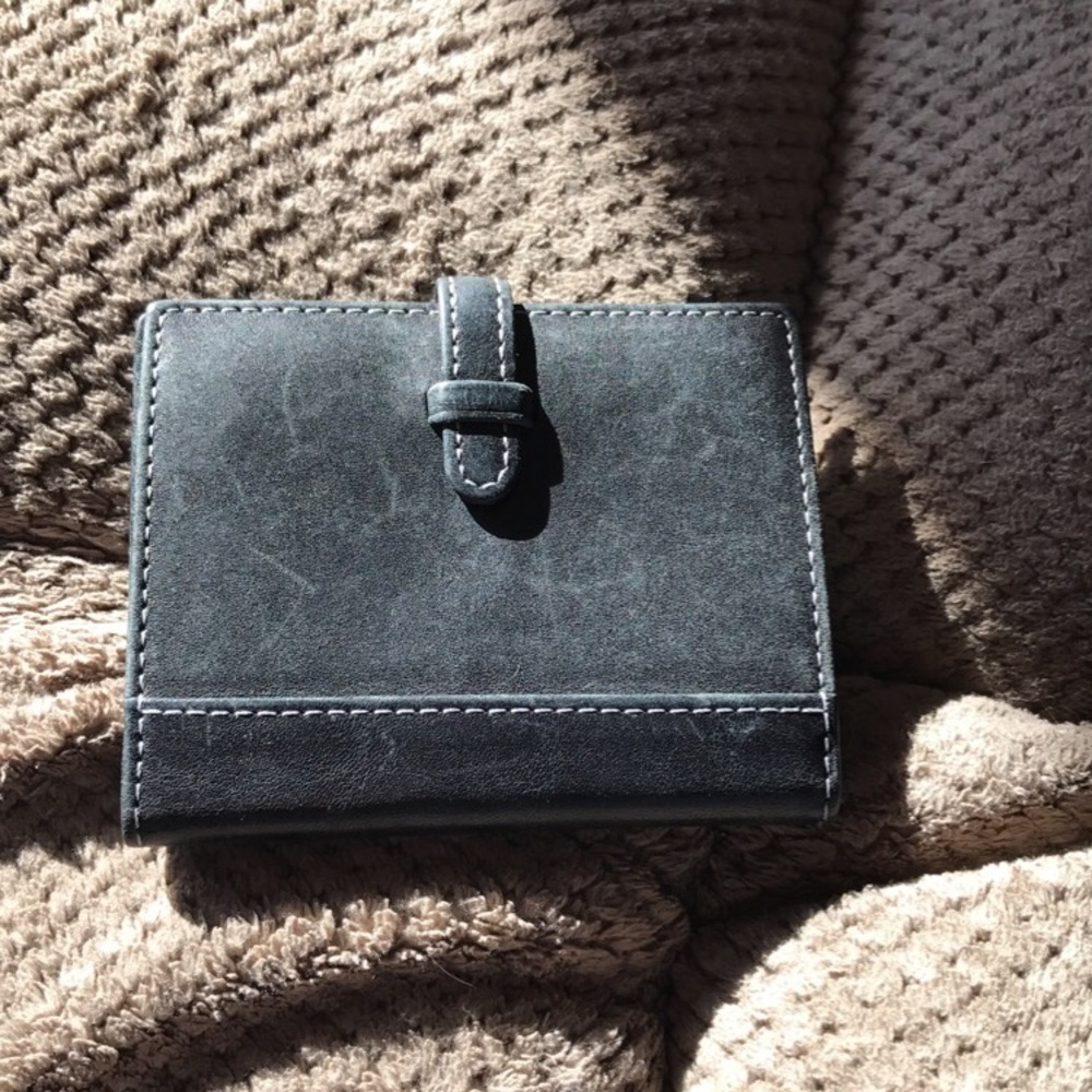 Coach business card holder