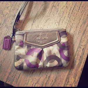 Coach wristlet