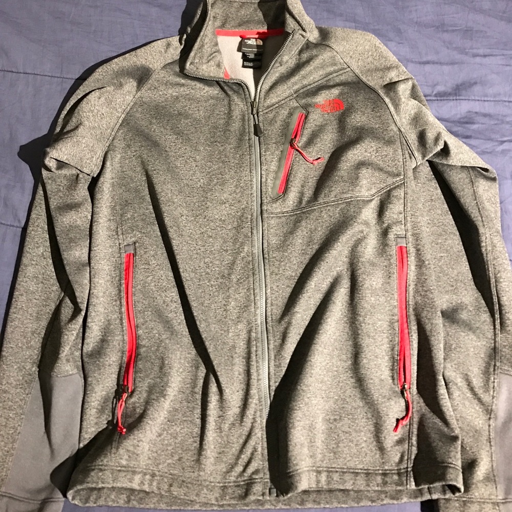 GRAY NORTHFACE JACKET