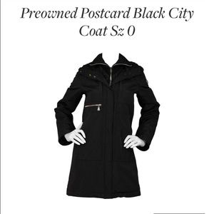 Postcard Winter City coat made in Italy