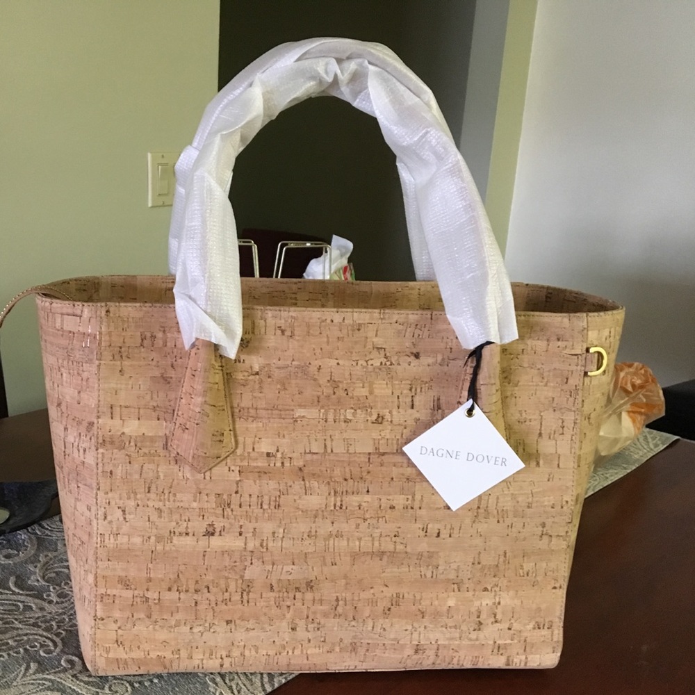 Dagne Dover 15 inch Cork Tote