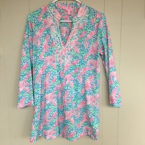 NWOT Lilly Pulitzer Sarasota Beaded Tunic