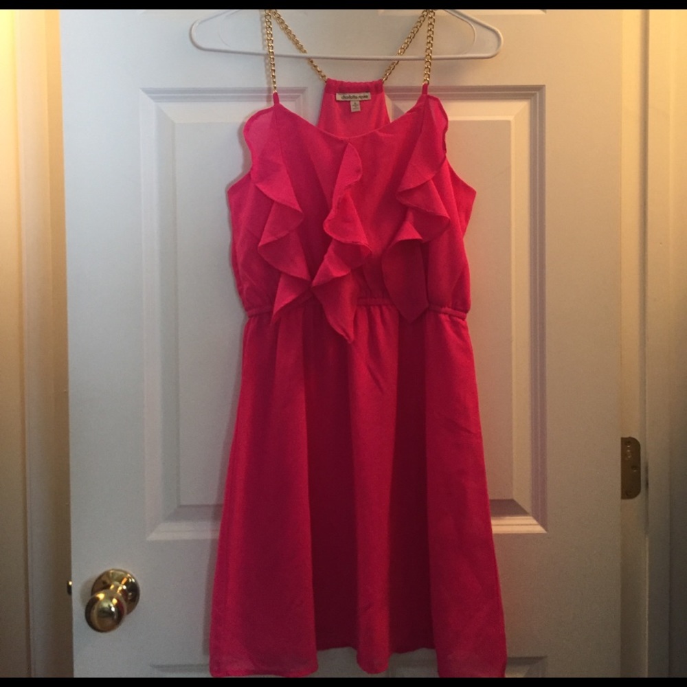 Hot pink dress - Charlotte Russe