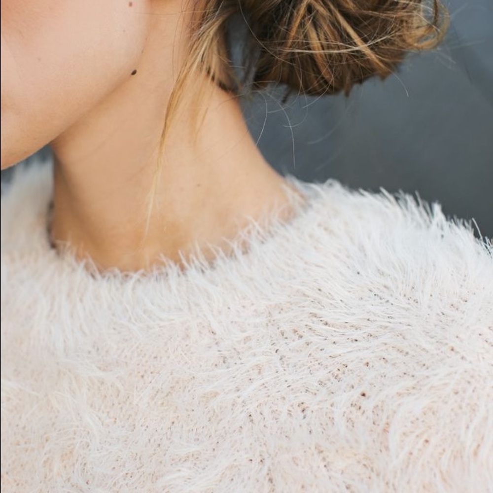 Super cute fluffy sweater