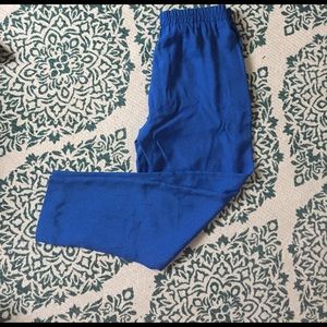 NWOT Super fun blue J. Crew pants!