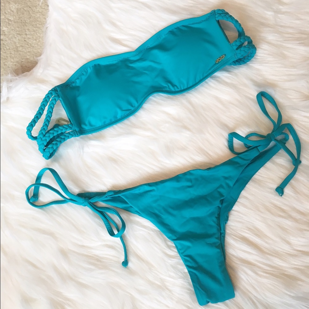 NEW Roxy teal bikini