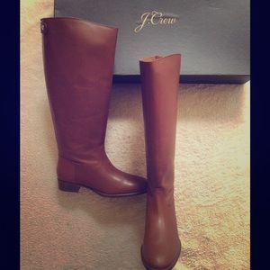 J.Crew Field Boots with Extended Calf