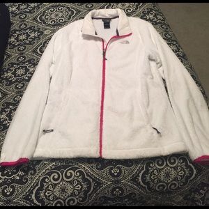 Gently worn North Face Fuzzy Jacket