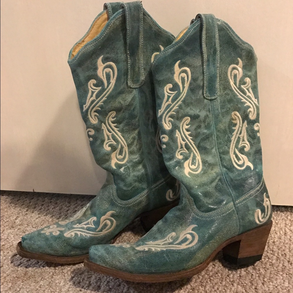 Corral turquoise women's boots