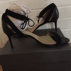 Ann Taylor Greer Braid Kitten Sandal