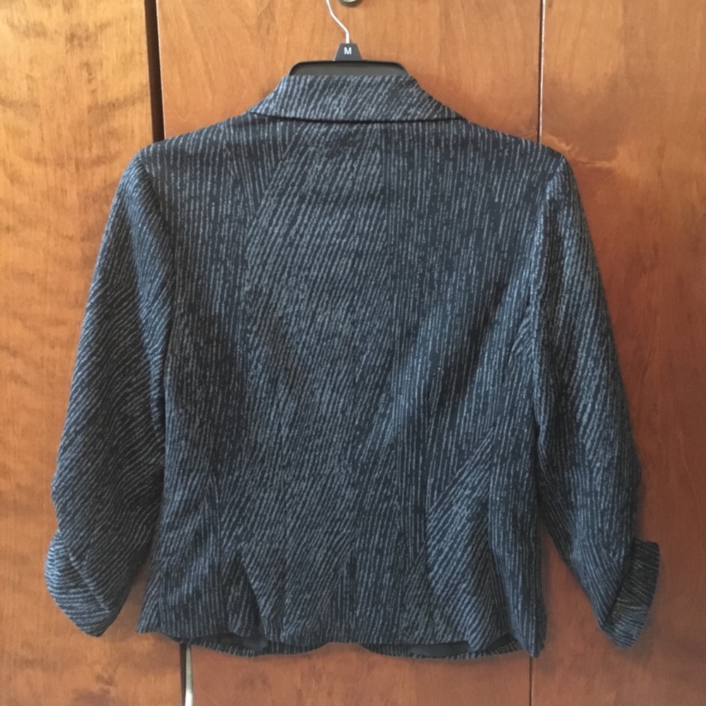 Worn Once!! Size M gray/black Blazer! - Picture 2 of 2