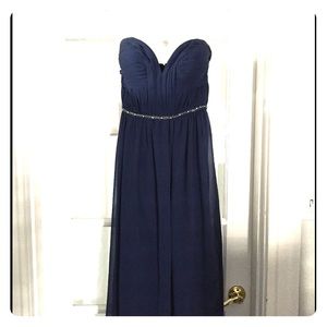 Maxi strapless dress