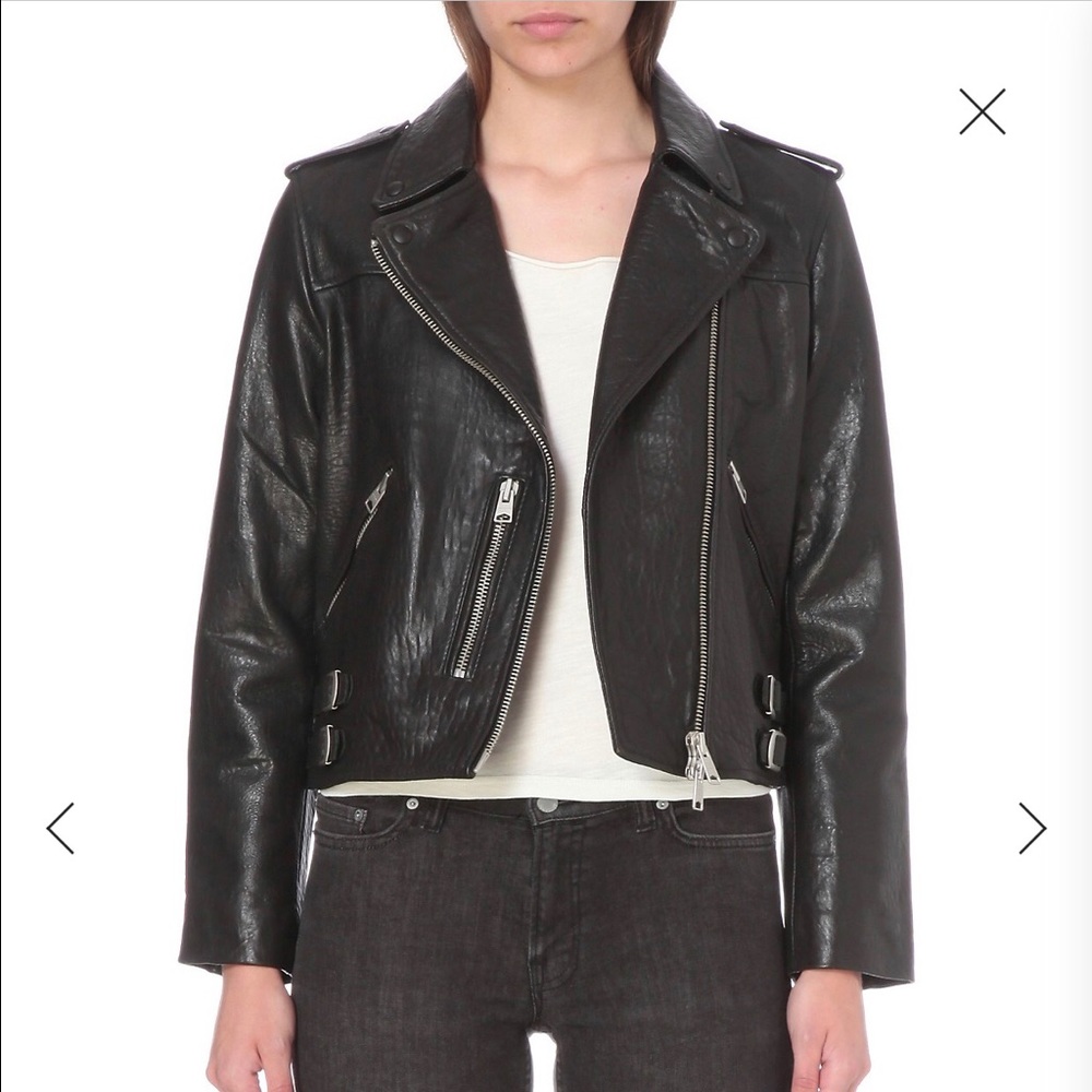Sale All Saints - Watson Biker Jacket size 8US M/L