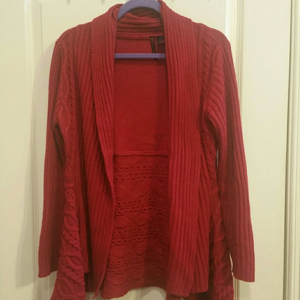 red sweater